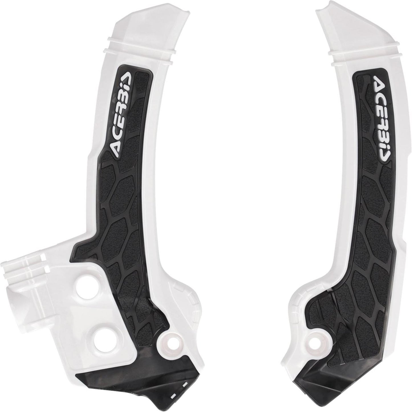 Acerbis X-Grip Frame Guards - White/Black for Husqvarna - FC/FX/TC/TX [MPN: 2987271035]_1883340