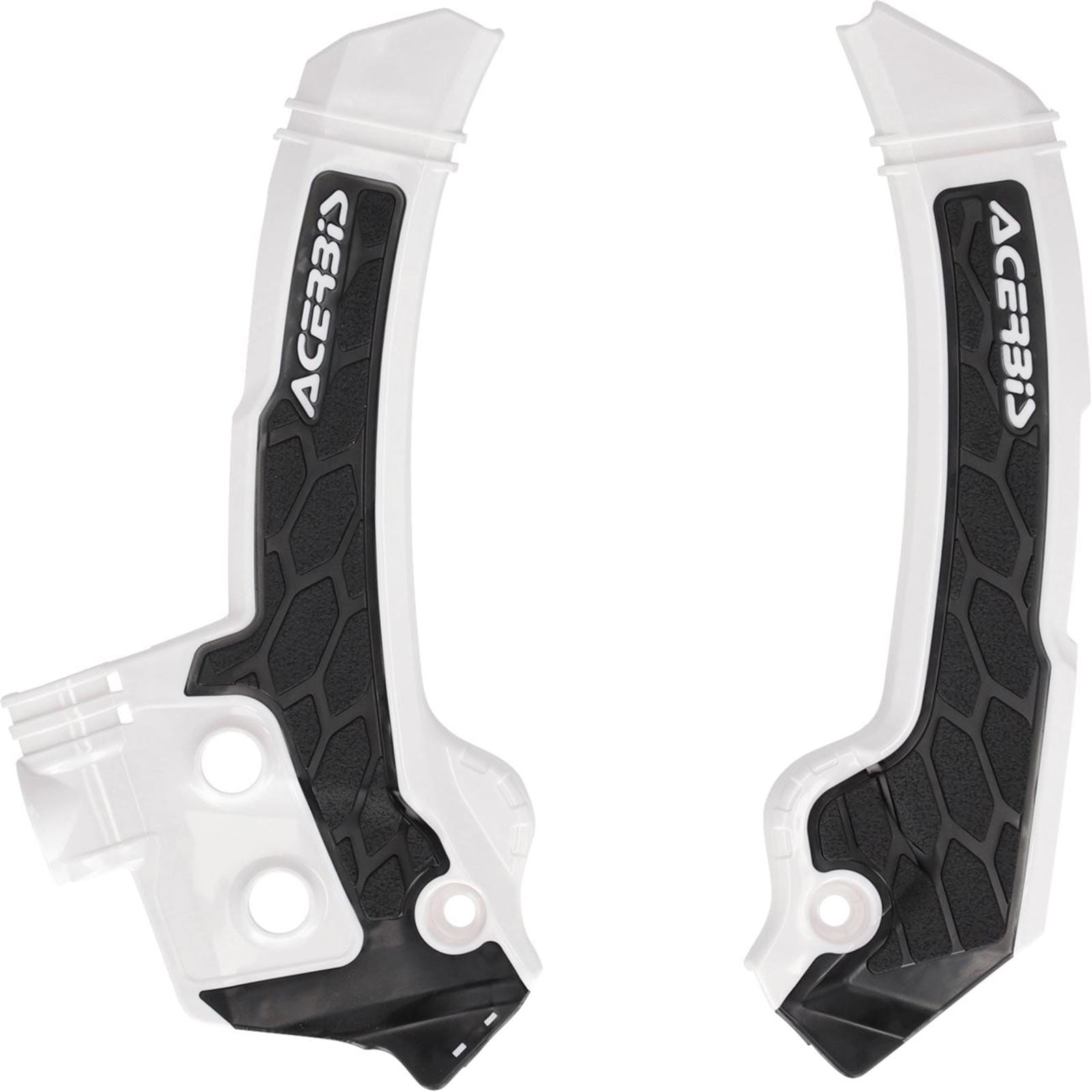 Acerbis X-Grip Frame Guards - White/Black for Husqvarna - FC/FX/TC/TX [MPN: 2987271035]_1883340