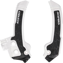 Acerbis X-Grip Frame Guards - White/Black for Husqvarna - FC/FX/TC/TX [MPN: 2987271035]_1883340