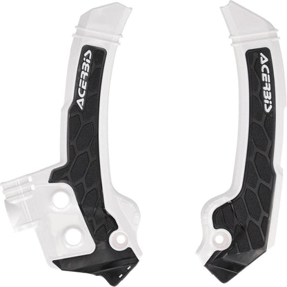 Acerbis X-Grip Frame Guards - White/Black for Husqvarna - FC/FX/TC/TX [MPN: 2987271035]_1883340