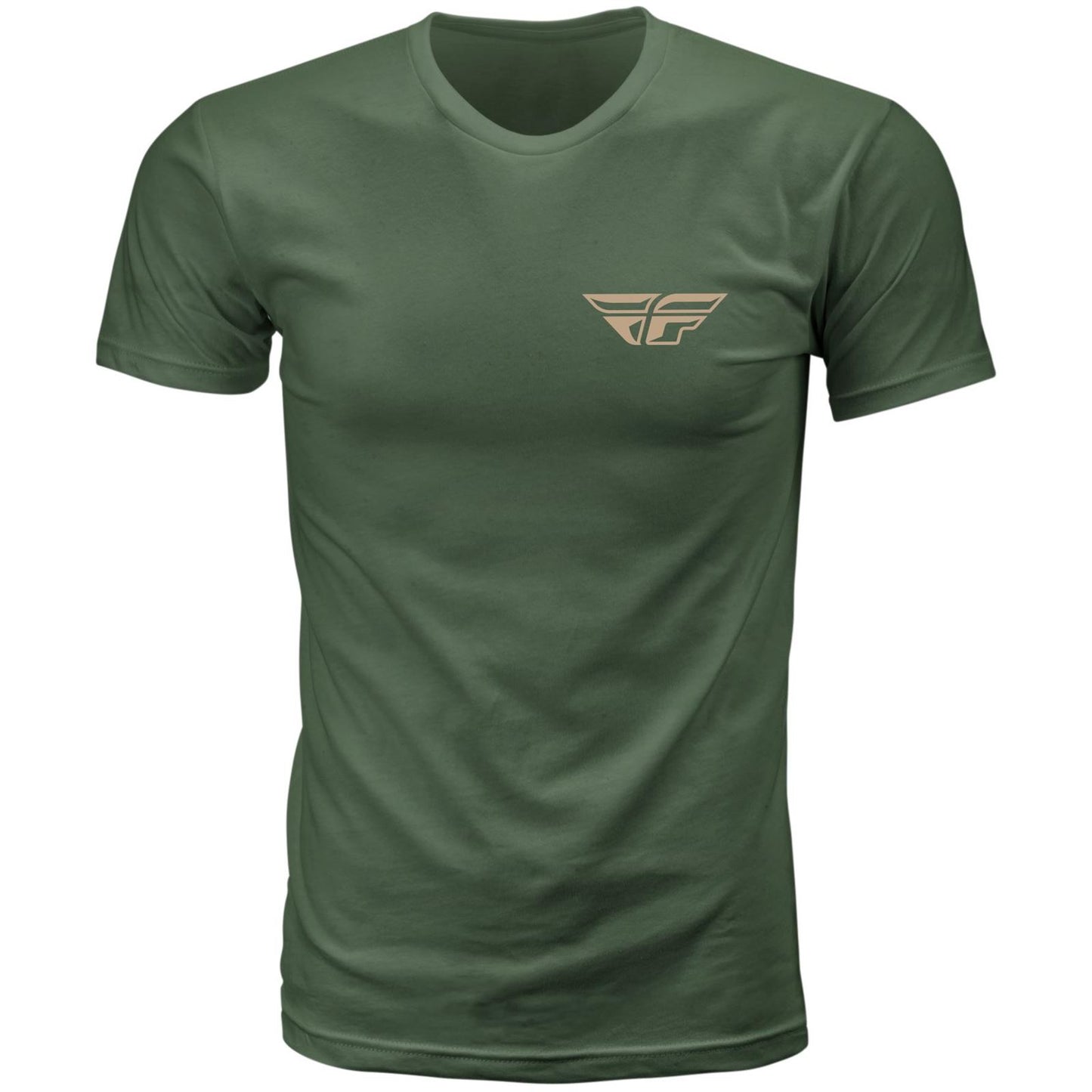 Fly Racing Fly Staple T-Shirt - Green_1776140