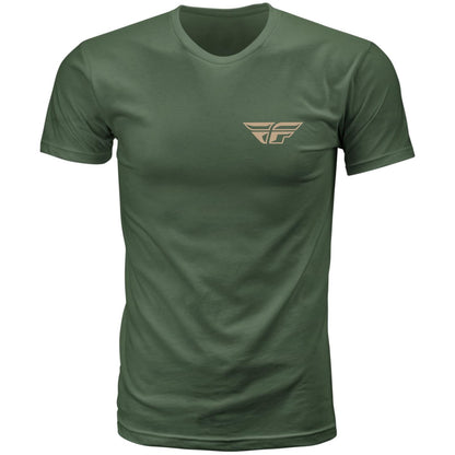 Fly Racing Fly Staple T-Shirt - Green_1776140