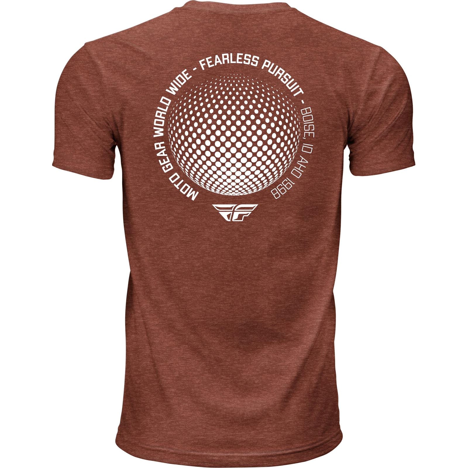 Fly Racing Fly Worldwide T-Shirt - Red - XL [MPN: 354-0407X]_1776144