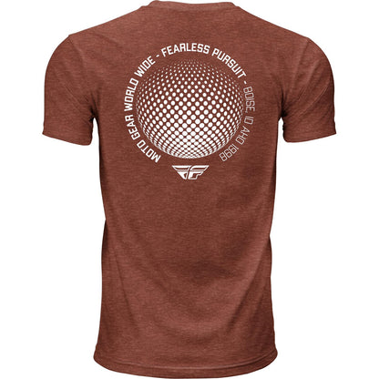 Fly Racing Fly Worldwide T-Shirt - Red - XL [MPN: 354-0407X]_1776144