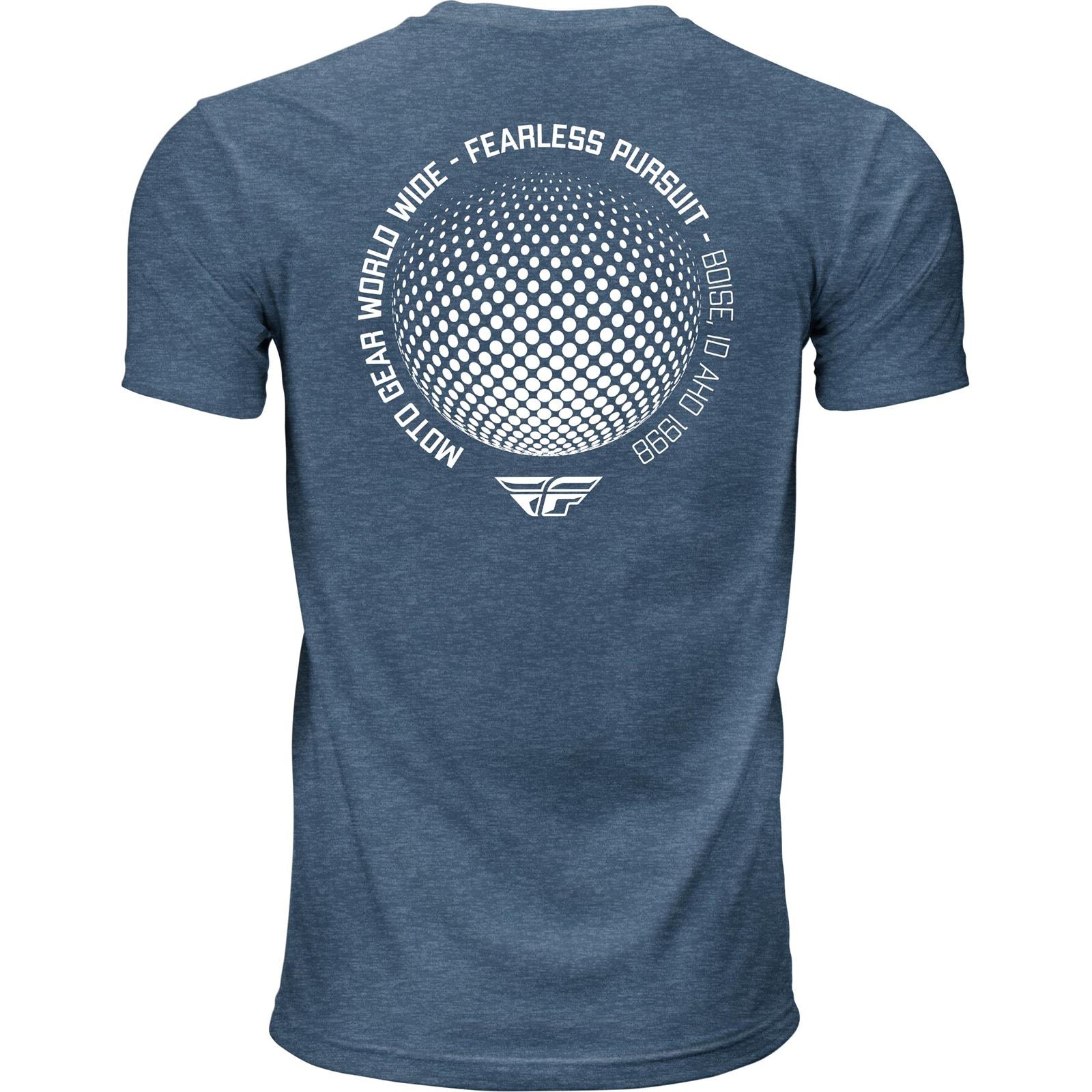 Fly Racing Fly Worldwide T-Shirt - Blue_1776213
