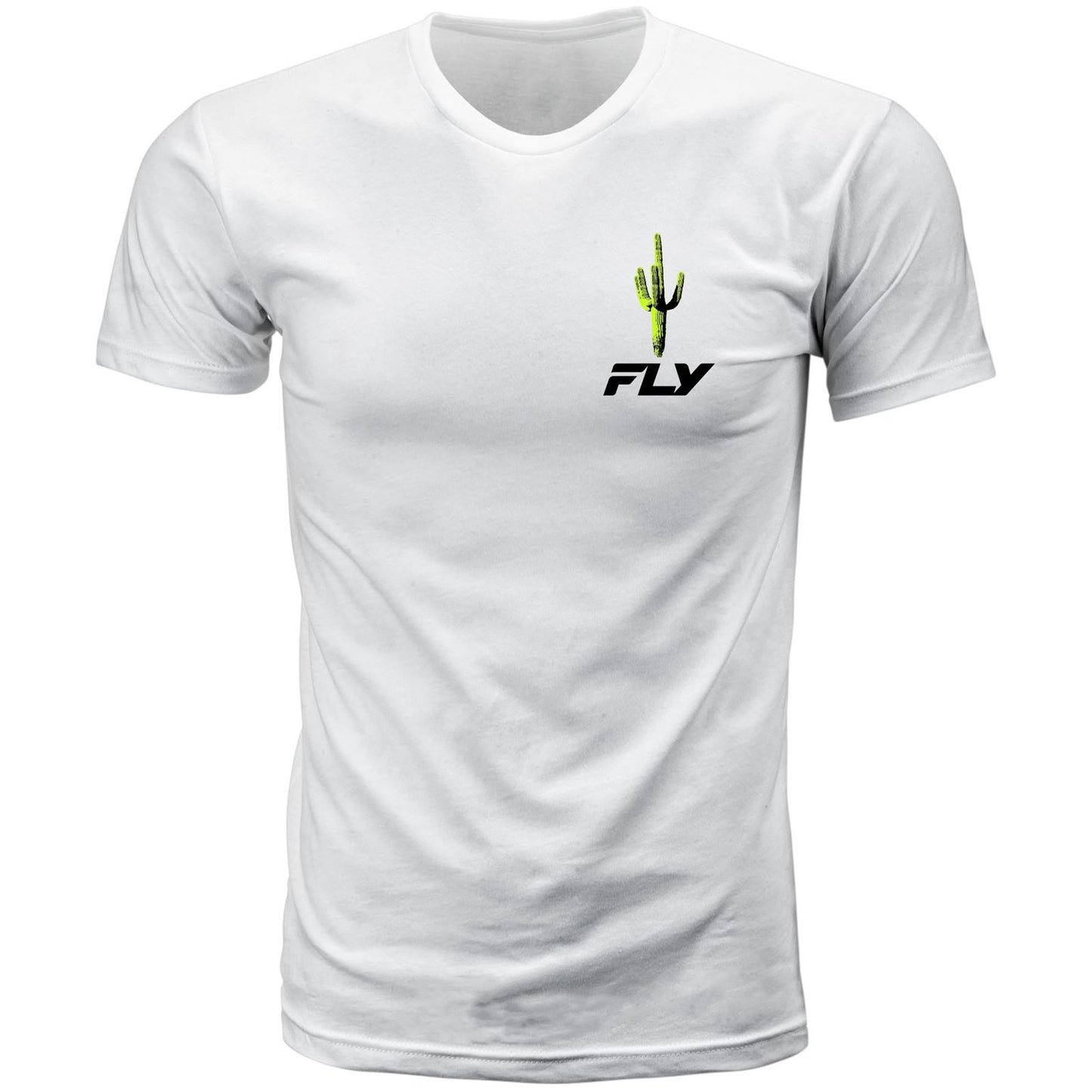 Fly Racing Fly Desert T-Shirt - White - Small [MPN: 354-0411S]_1776153