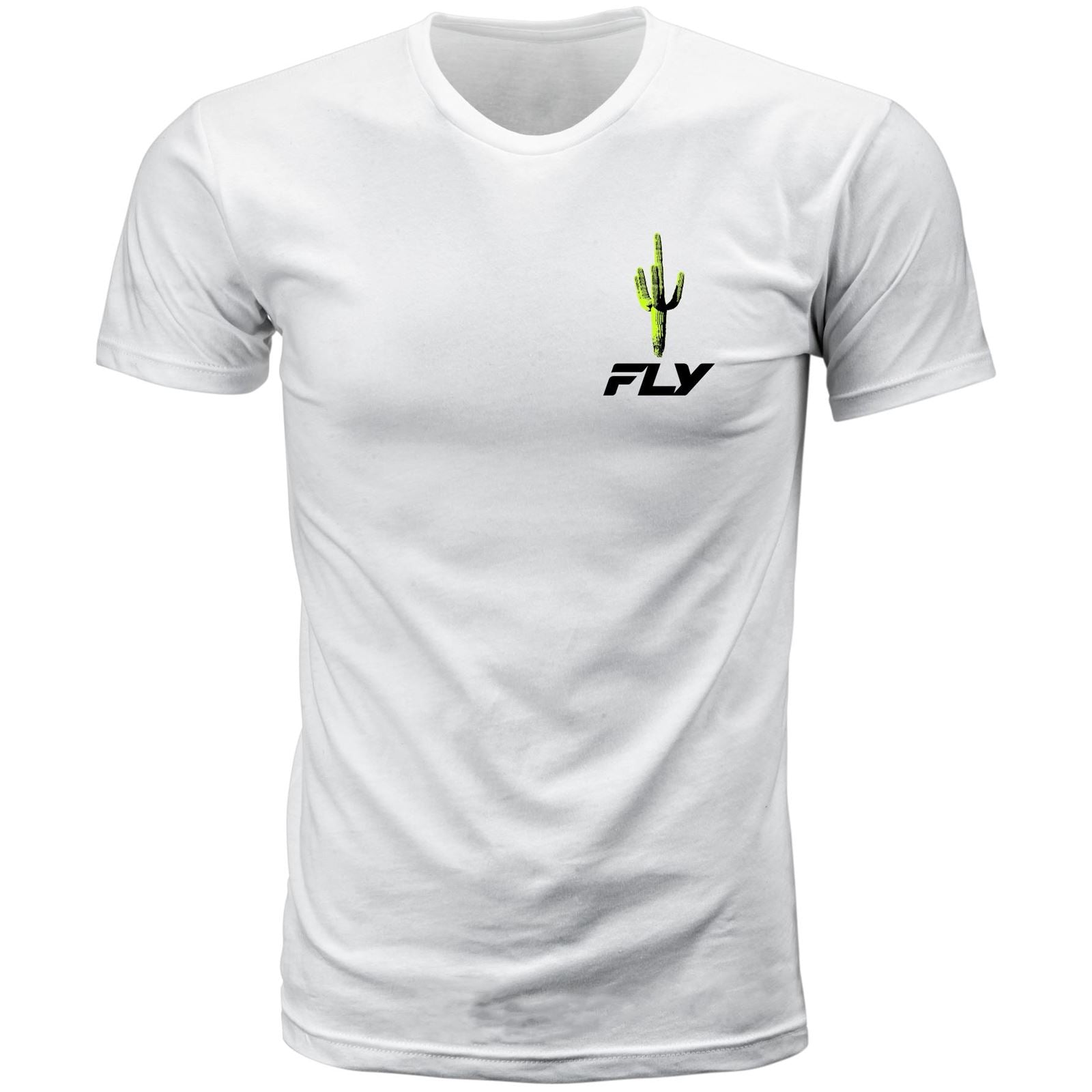Fly Racing Fly Desert T-Shirt - White - Small [MPN: 354-0411S]_1776153