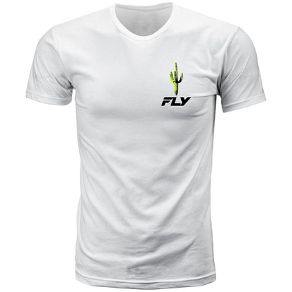 Fly Racing Fly Desert T-Shirt - White - Small [MPN: 354-0411S]_1776153