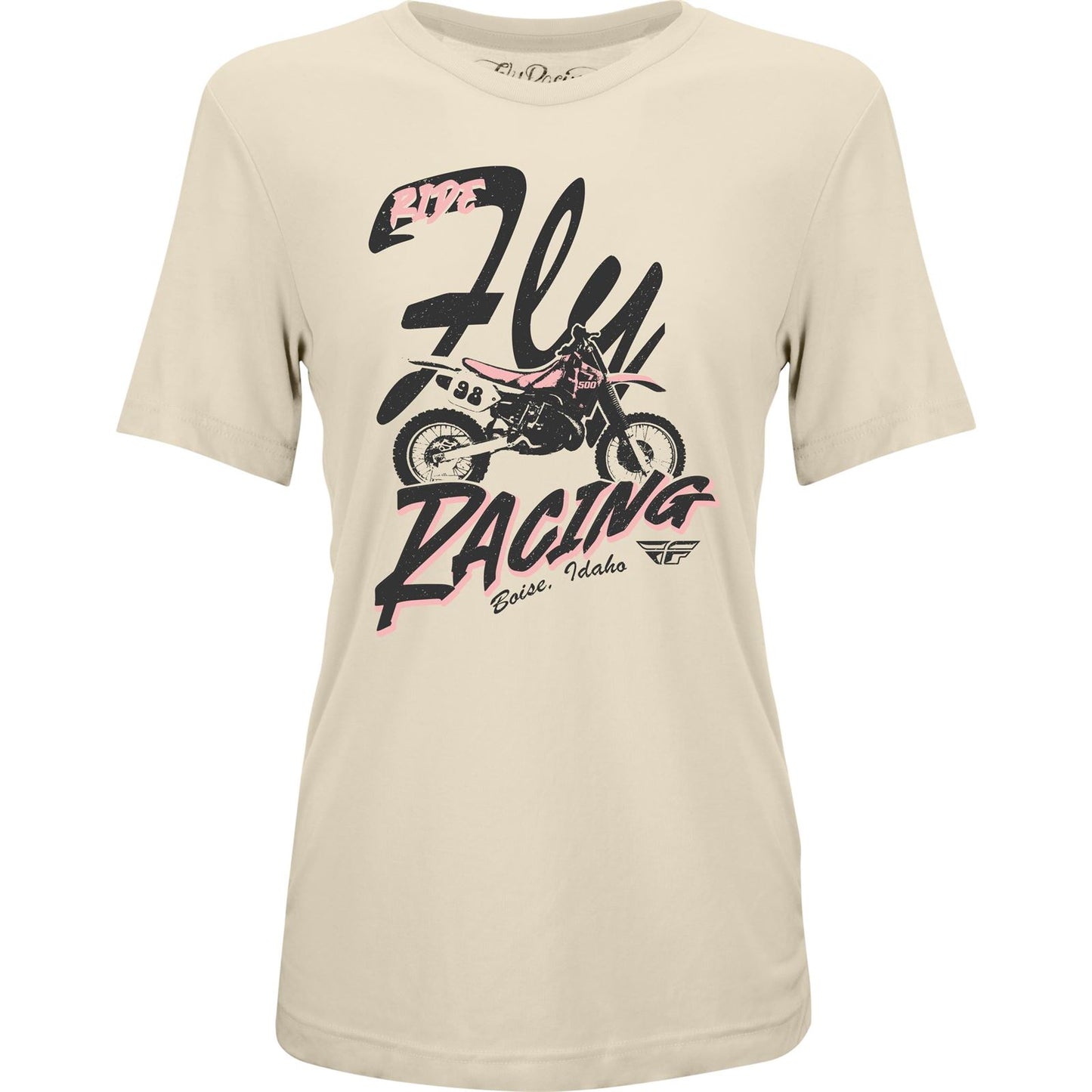 Fly Racing Women's Vintage T-Shirt - Bone - Medium [MPN: 356-4031M]_1776327