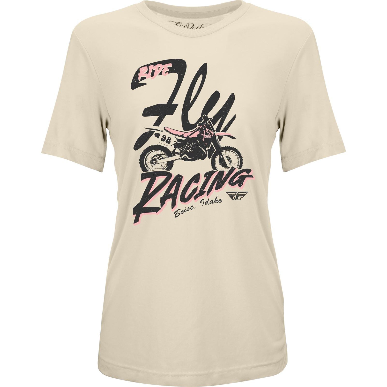 Fly Racing Women's Vintage T-Shirt - Bone - Medium [MPN: 356-4031M]_1776327
