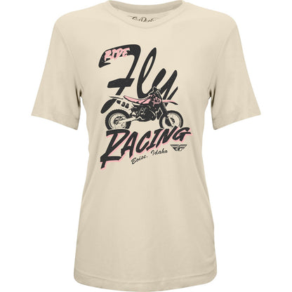 Fly Racing Women's Vintage T-Shirt - Bone - Medium [MPN: 356-4031M]_1776327