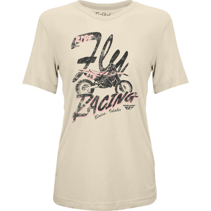 Fly Racing Women's Vintage T-Shirt - Bone - Medium [MPN: 356-4031M]_1777870