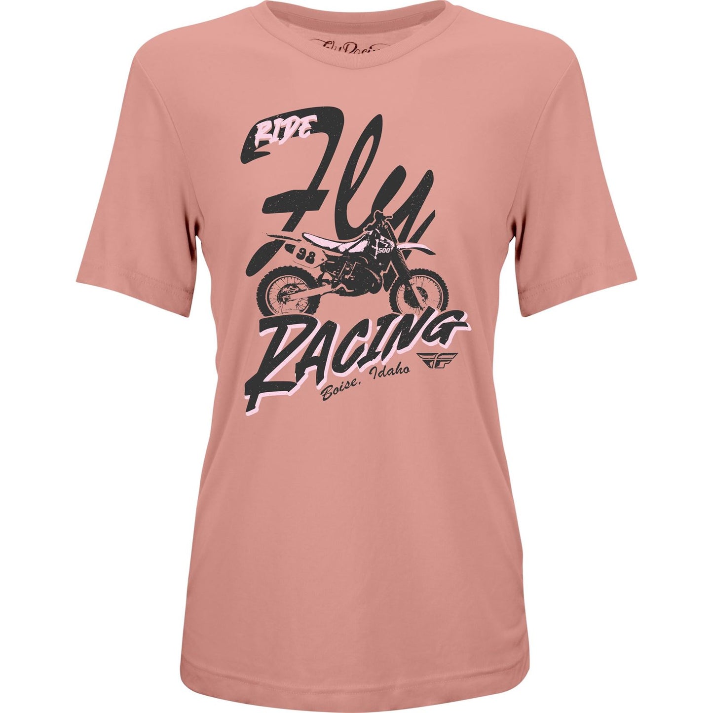 Fly Racing Women's Vintage T-Shirt - Pink - 2XL [MPN: 356-40332X]_1776290
