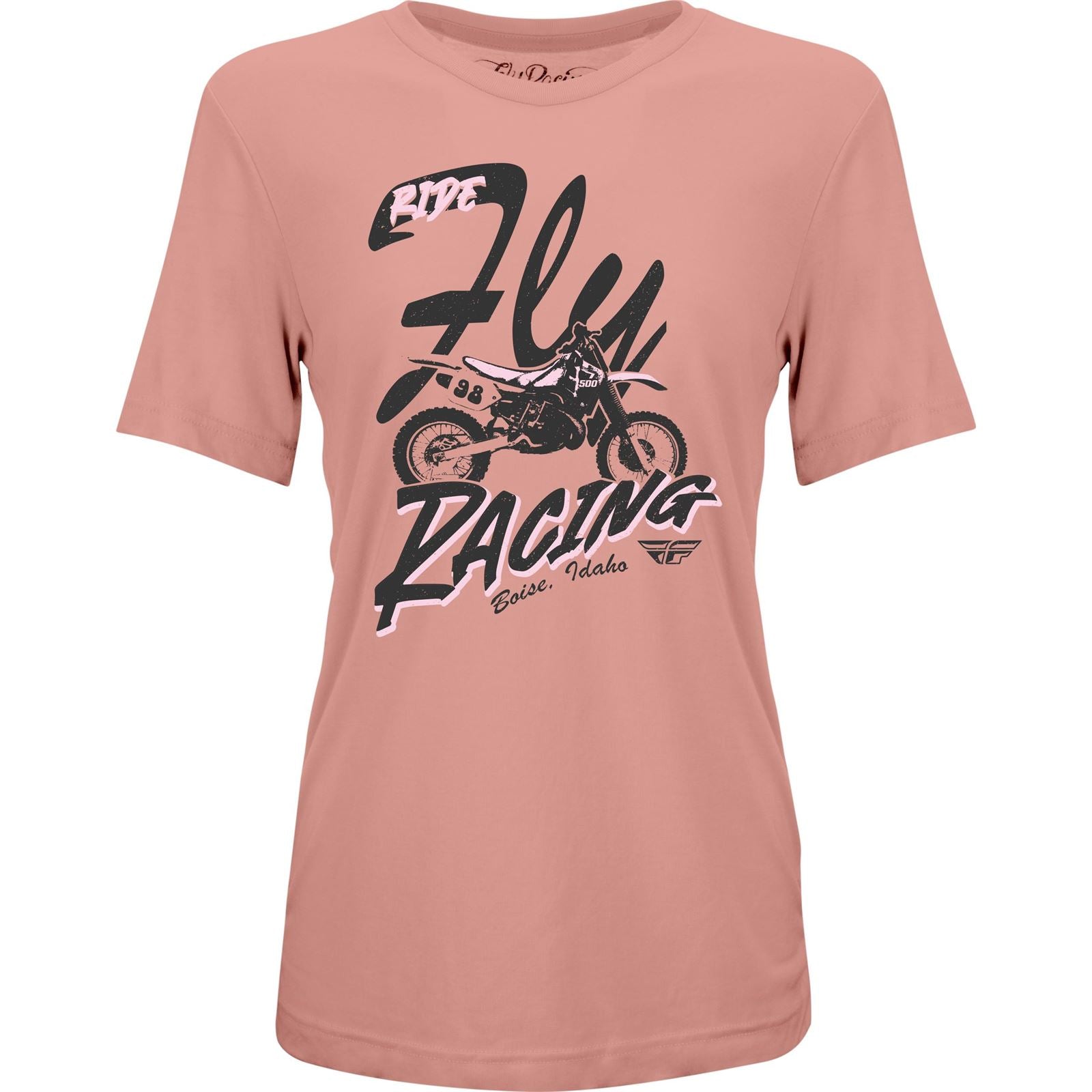 Fly Racing Women's Vintage T-Shirt - Pink - 2XL [MPN: 356-40332X]_1776290