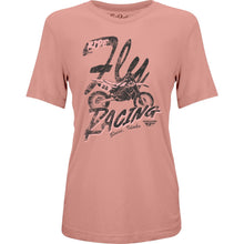 Fly Racing Women's Vintage T-Shirt - Pink - 2XL [MPN: 356-40332X]_1777877