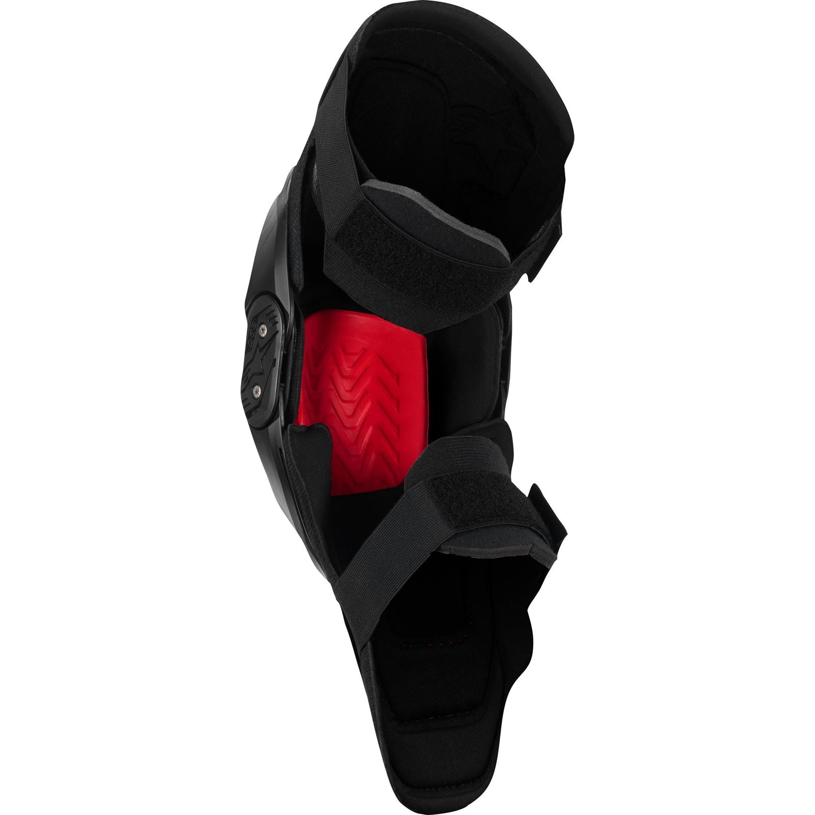 Alpinestars SX-1 Plasma Knee Protector - Black/Red/Cool Grey - Small/Medium [MPN: 6500326-1498-S/M]_1864726