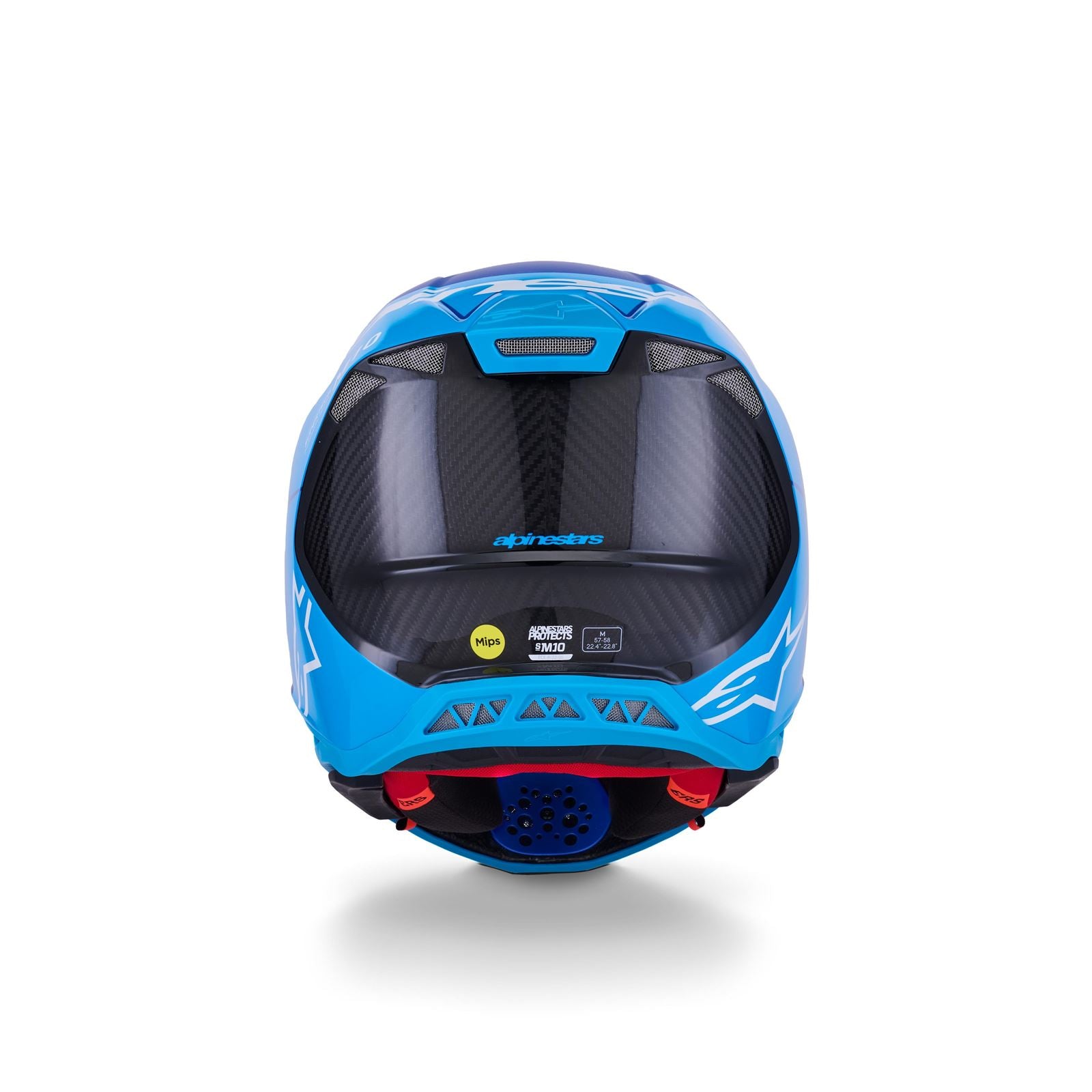 Alpinestars Supertech S-M10 Flood Helmet - Blue/Blue/Black - Matte/Gloss_1864445