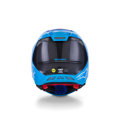 Alpinestars Supertech S-M10 Flood Helmet - Blue/Blue/Black - Matte/Gloss_1864445