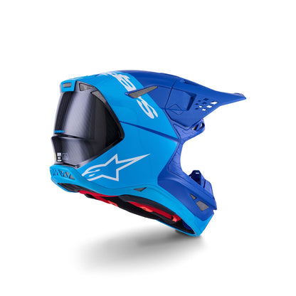 Alpinestars Supertech S-M10 Flood Helmet - Blue/Blue/Black - Matte/Gloss_1864794