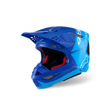 Alpinestars Supertech S-M10 Flood Helmet - Blue/Blue/Black - Matte/Gloss_1864885