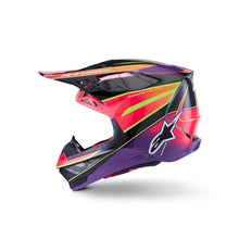 Alpinestars Supertech S-M10 Era Helmet - Pink/Violet/Yellow Fluo - Glossy_1864360