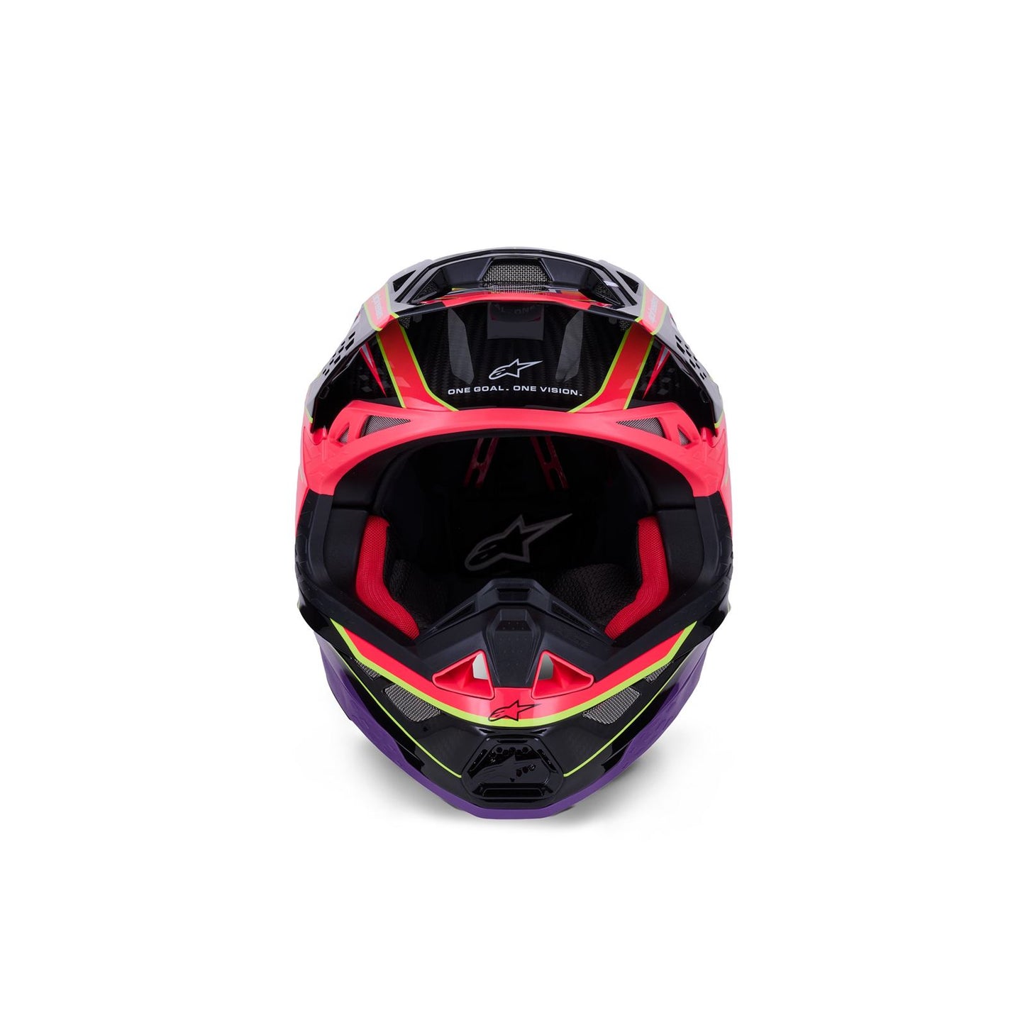 Alpinestars Supertech S-M10 Era Helmet - Pink/Violet/Yellow Fluo - Glossy_1864361