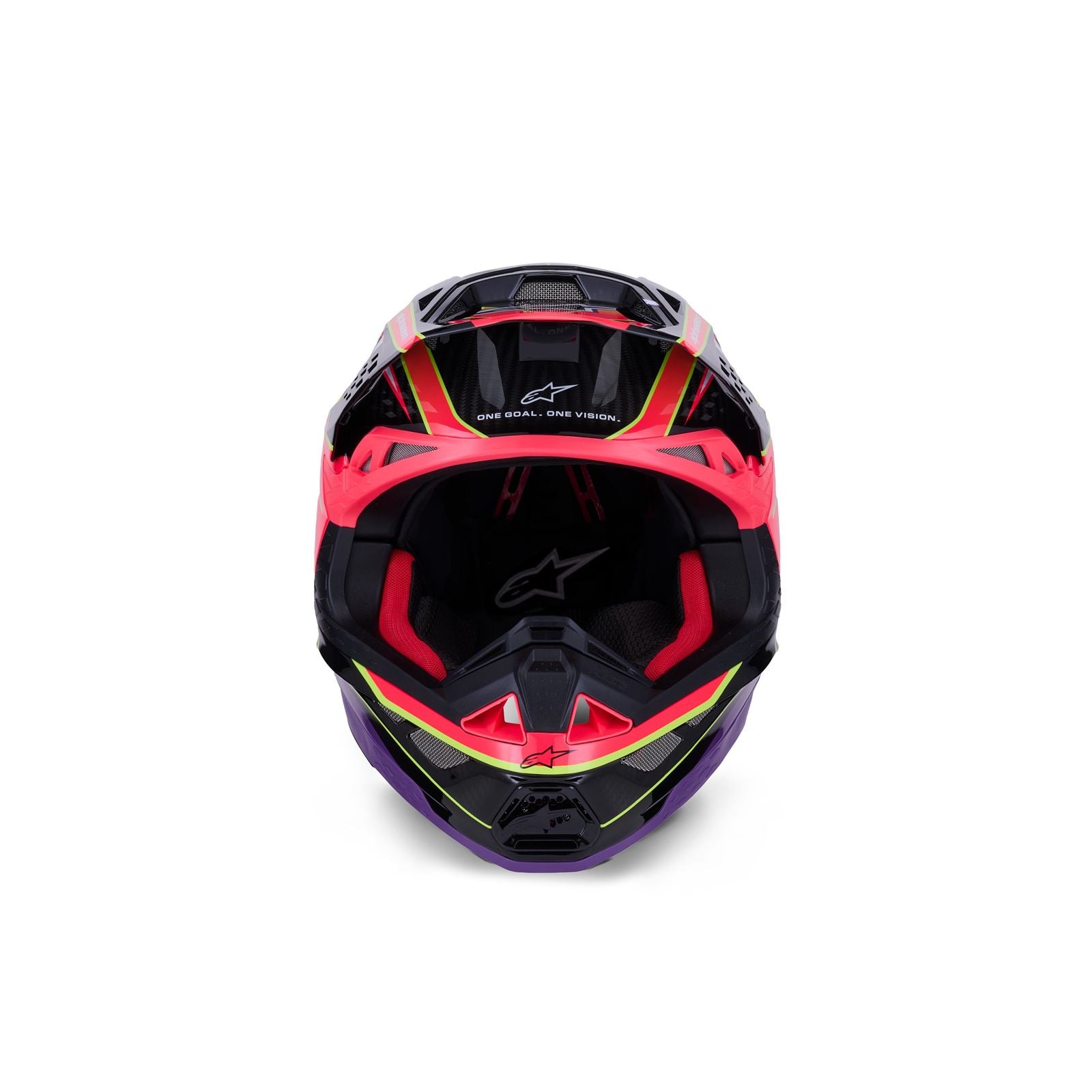 Alpinestars Supertech S-M10 Era Helmet - Pink/Violet/Yellow Fluo - Glossy_1864361