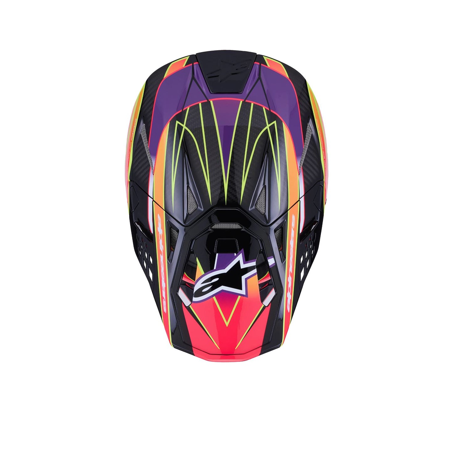 Alpinestars Supertech S-M10 Era Helmet - Pink/Violet/Yellow Fluo - Glossy_1864611
