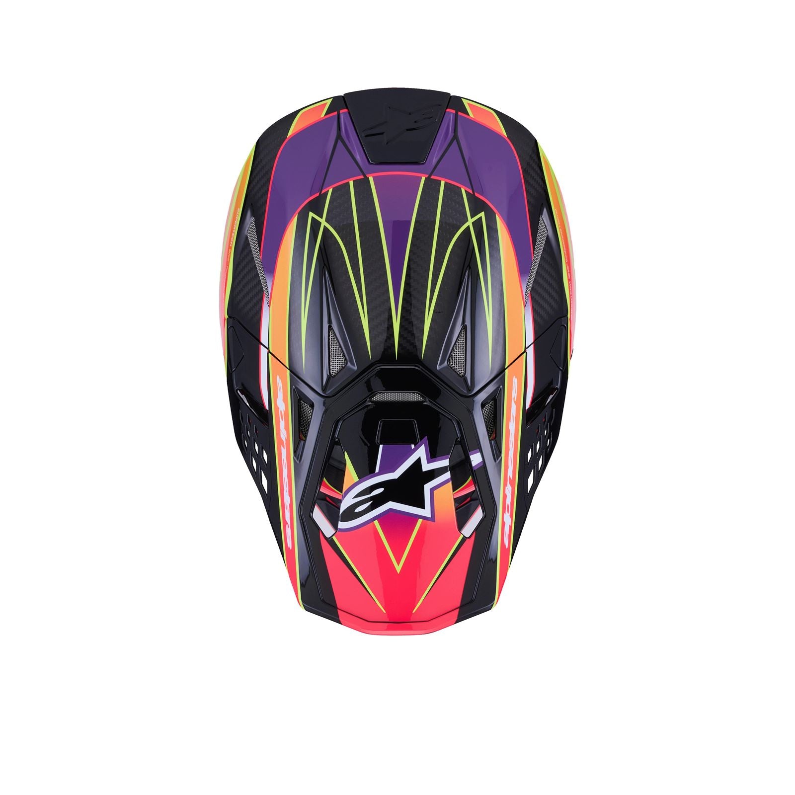 Alpinestars Supertech S-M10 Era Helmet - Pink/Violet/Yellow Fluo - Glossy_1864611