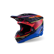 Alpinestars Supertech S-M10 Era Helmet - Blue/Red/Yellow Fluo - Glossy_1864369