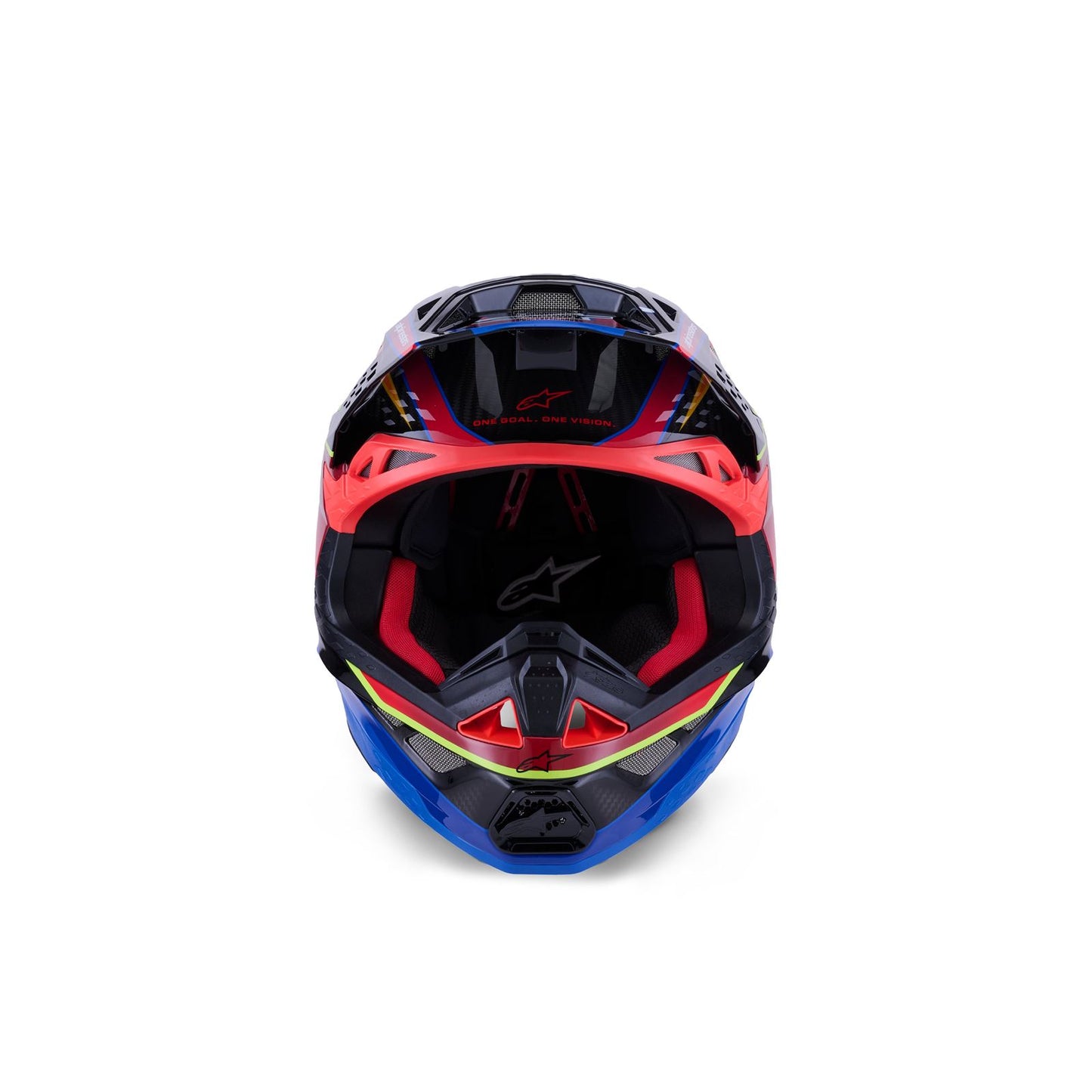 Alpinestars Supertech S-M10 Era Helmet - Blue/Red/Yellow Fluo - Glossy_1864373