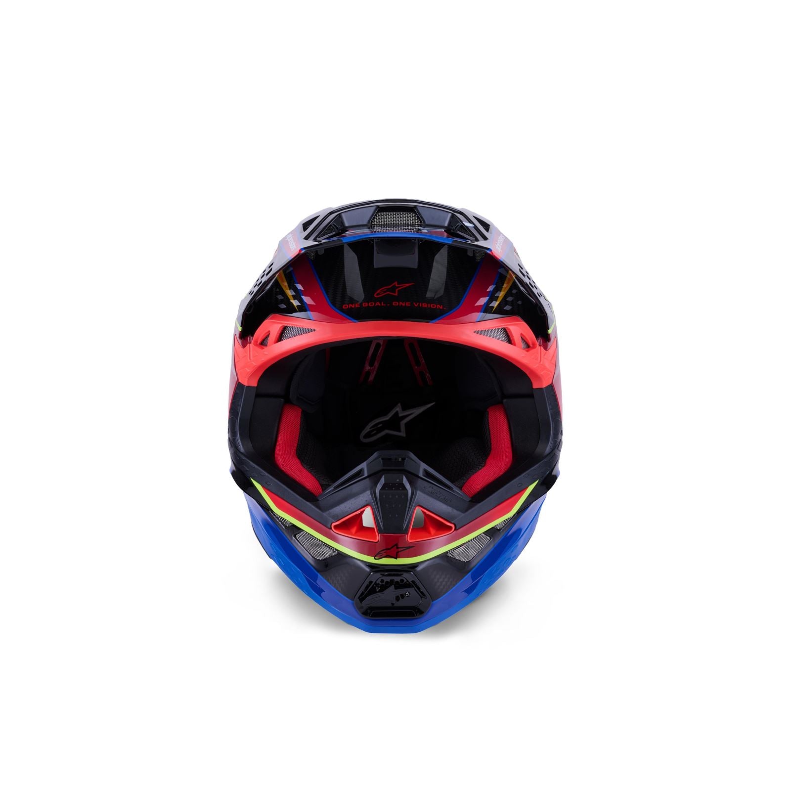 Alpinestars Supertech S-M10 Era Helmet - Blue/Red/Yellow Fluo - Glossy_1864373