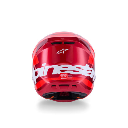 Alpinestars SM7 Core Helmet - Red - Glossy_1864720