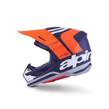Alpinestars SM7 Core Helmet - Orange/Blue - Matte_1864421