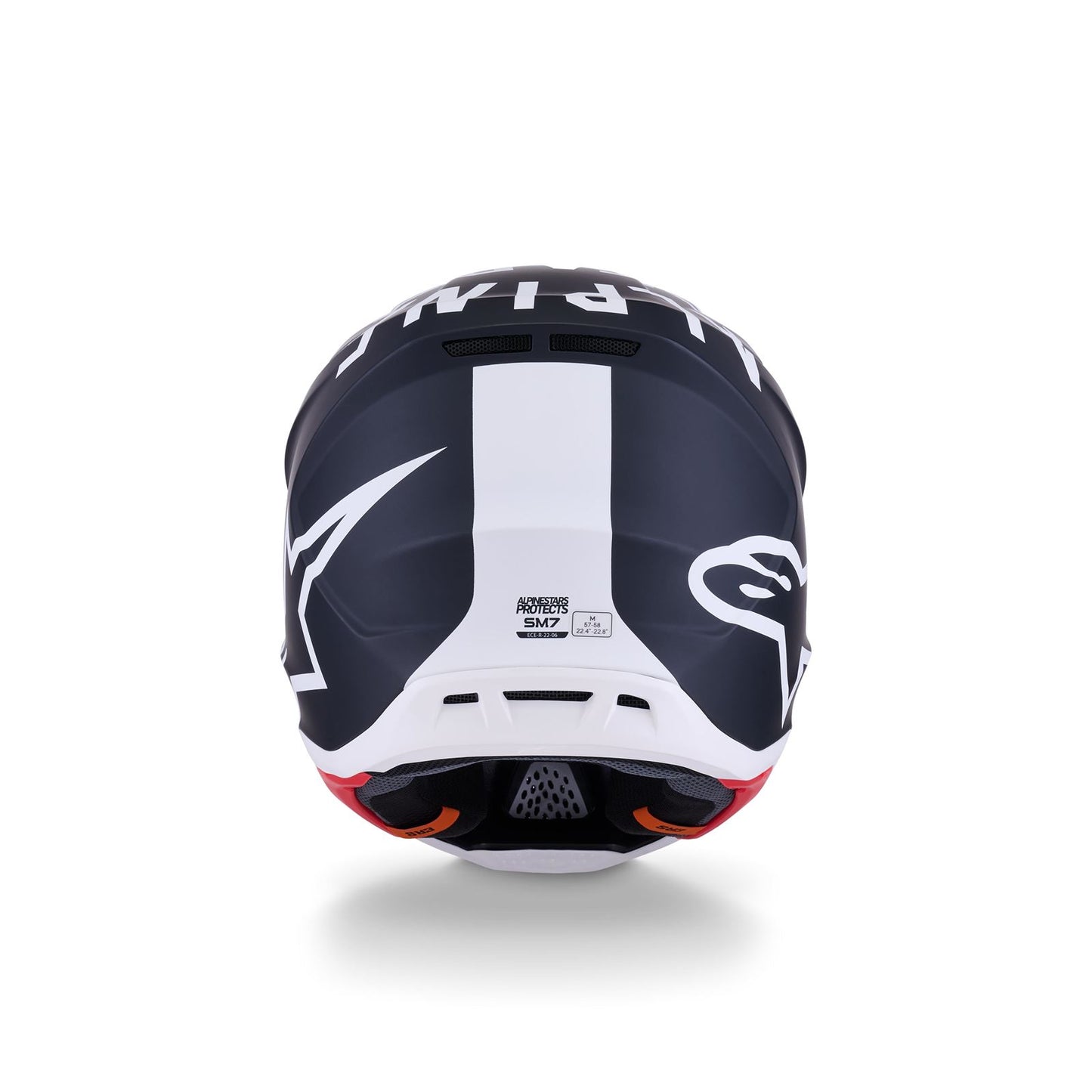 Alpinestars SM7 Dasher Helmet - Black/White - Matte_1864475
