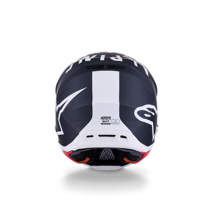 Alpinestars SM7 Dasher Helmet - Black/White - Matte_1864475