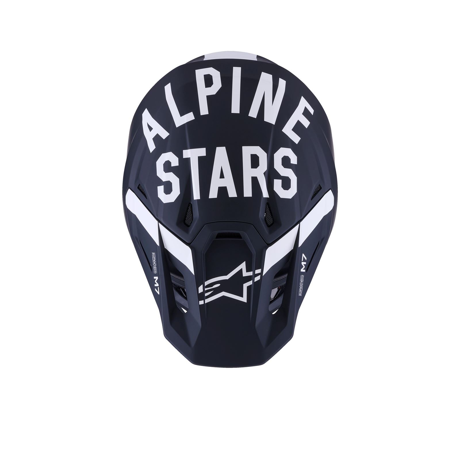 Alpinestars SM7 Dasher Helmet - Black/White - Matte_1864784