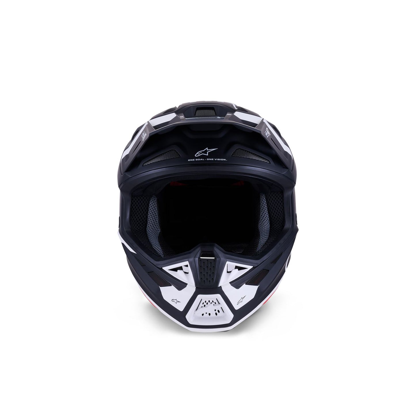 Alpinestars SM7 Dasher Helmet - Black/White - Matte_1864843