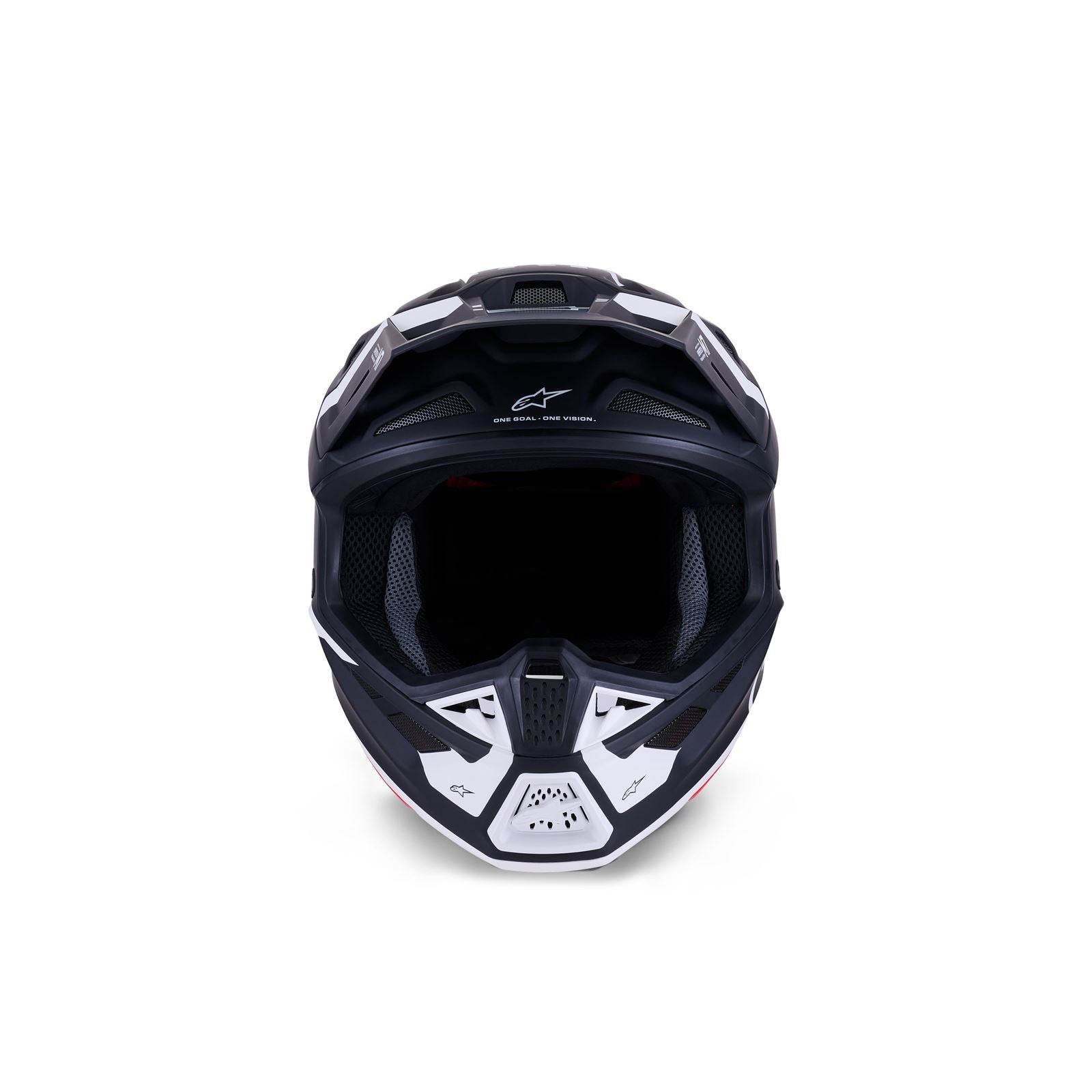 Alpinestars SM7 Dasher Helmet - Black/White - Matte_1864843