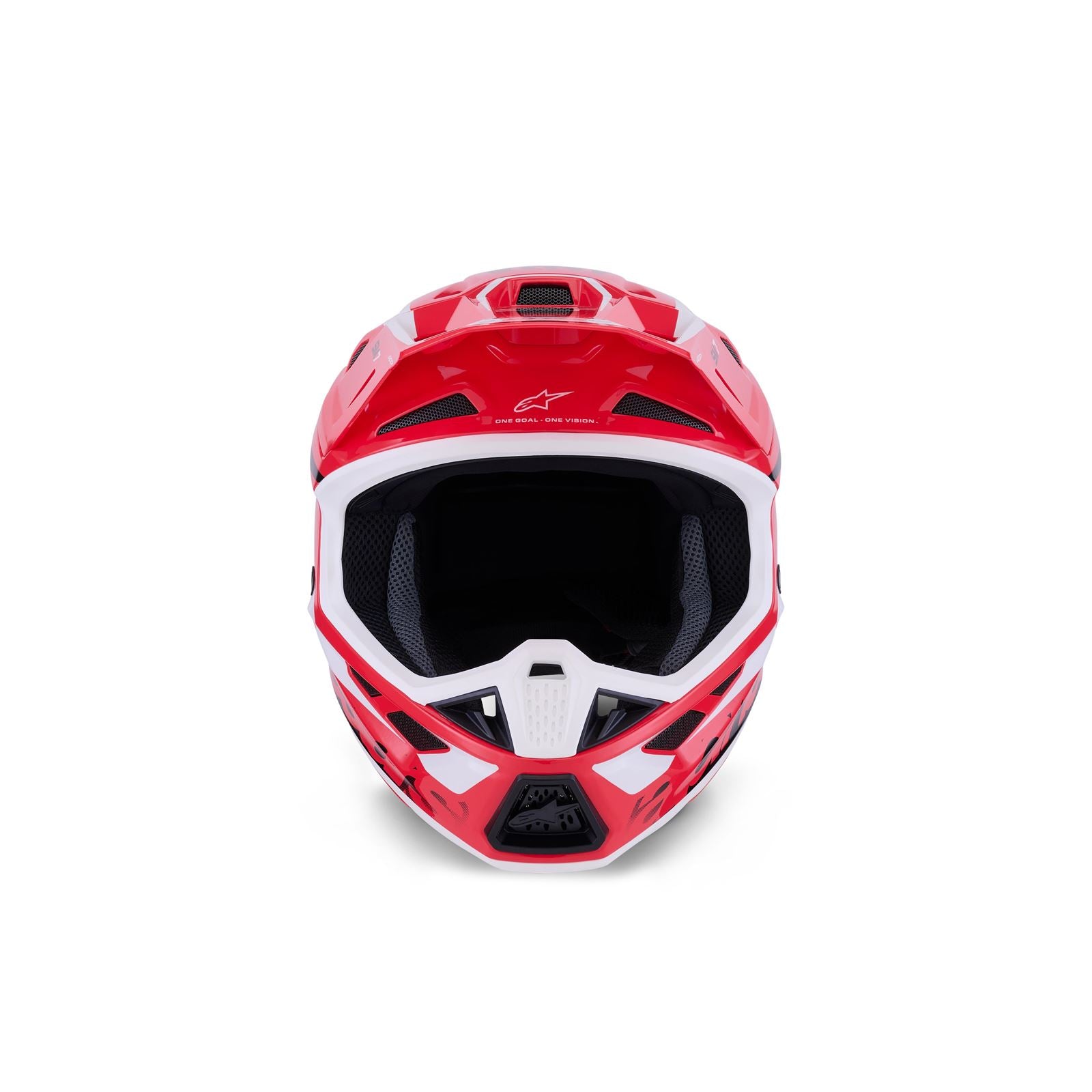 Alpinestars SM7 Deed Helmet - Red/Black/White - Glossy_1864711