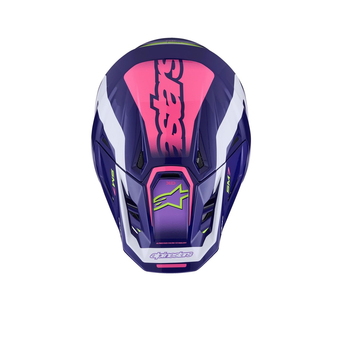 Alpinestars SM7 Deed Helmet - Purple/Pink - Glossy_1864494