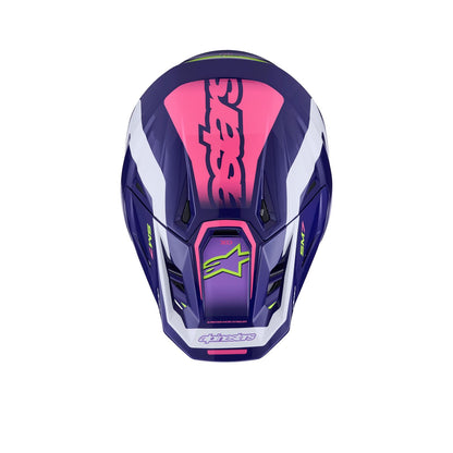 Alpinestars SM7 Deed Helmet - Purple/Pink - Glossy_1864494