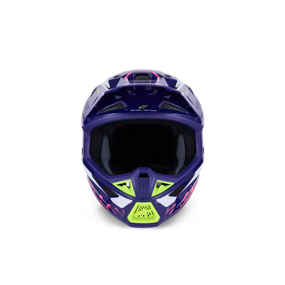 Alpinestars SM7 Deed Helmet - Purple/Pink - Glossy_1865059