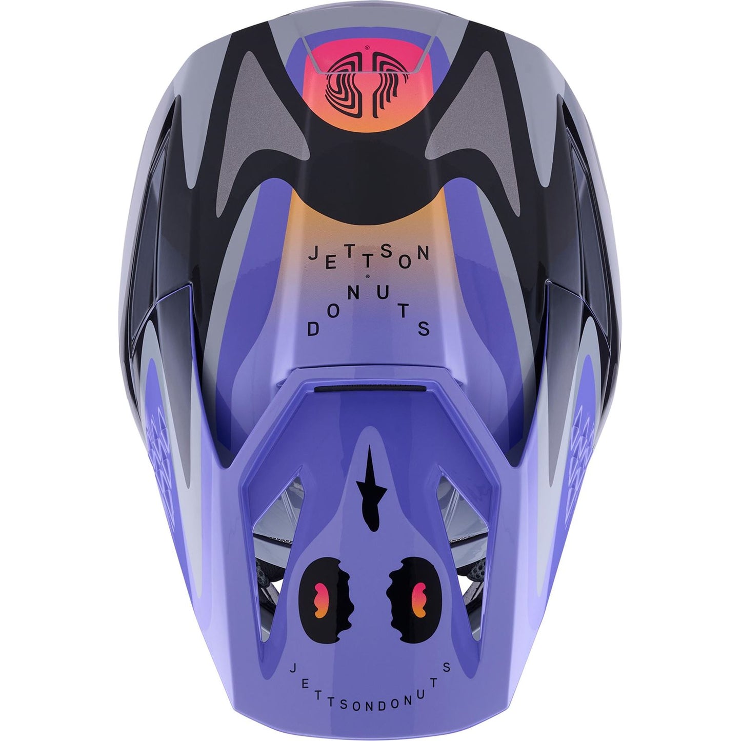 Alpinestars Jettson SM3 Youth Helmet - Grey/Purple/Black - Glossy_1864597