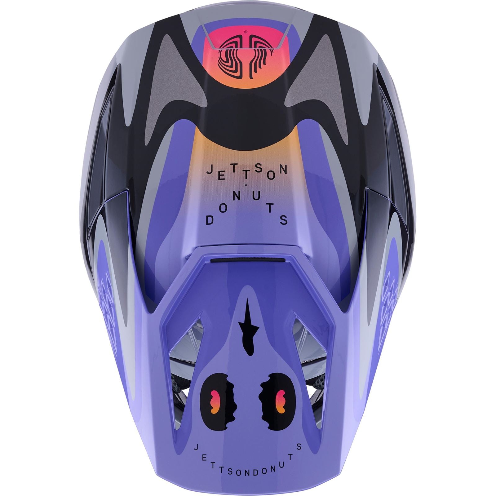 Alpinestars Jettson SM3 Youth Helmet - Grey/Purple/Black - Glossy_1864597