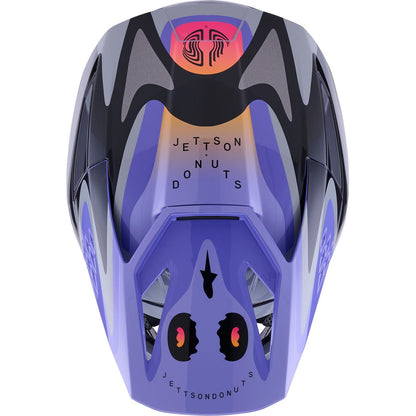 Alpinestars Jettson SM3 Youth Helmet - Grey/Purple/Black - Glossy_1864597