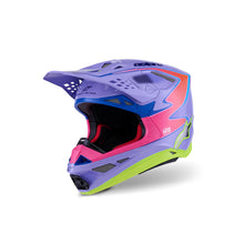 Alpinestars S-M10 Jett Lawrence R01 Helmet - Purple/Pink/Yellow - Glossy_1864902