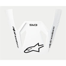 Alpinestars SM3 Radium Visor ECE06 - Black/White/Grey - Glossy [MPN: 8980526-1546-TU]_1867425