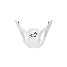 Alpinestars SM7 Solid Visor ECE06 - White - Glossy [MPN: 8980826-2180-TU]_1864705