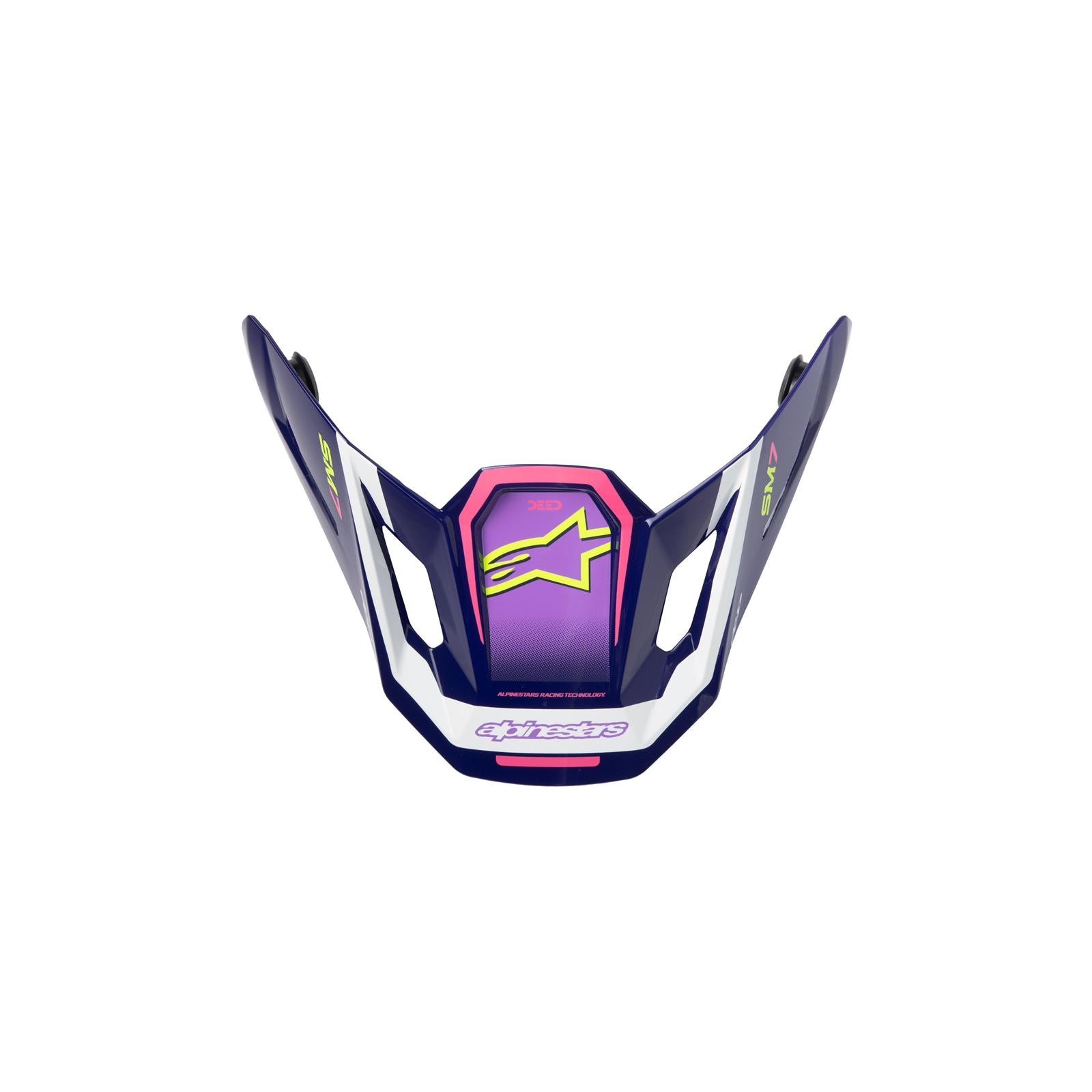 Alpinestars SM7 Deed Visor ECE06 - Purple/Pink - Glossy [MPN: 8981326-3142-TU]_1864548